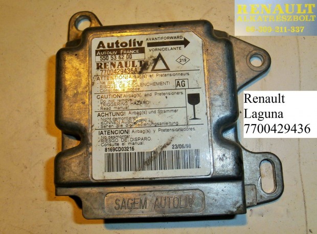 Renault Laguna 1994-2000 lgzsk indt 7700429436-A