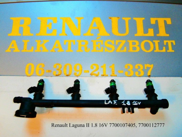 Renault Laguna 1.8 16V injektor 7700107405, 7700112777