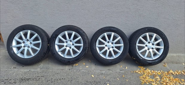 Renault Laguna 3 16" alufelni szett tli gumikkal