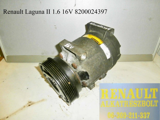Renault Laguna II 1.6 16V 8200024397 klmakompresszor