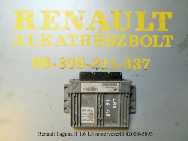Renault Laguna II 1.6 1.8 motorvezrl 8200045893