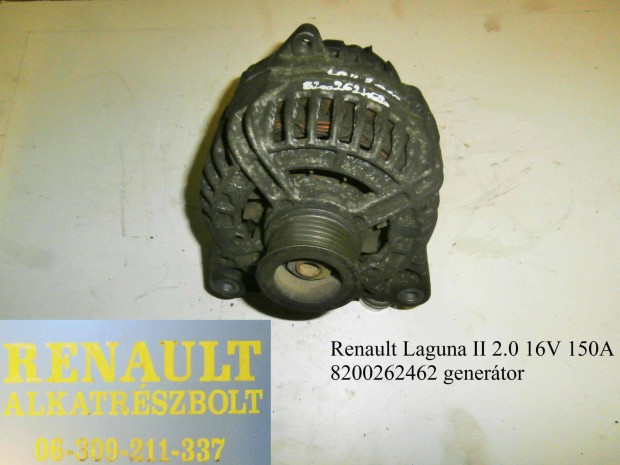 Renault Laguna II 2.0 16V 150 A 8200262462 genertor