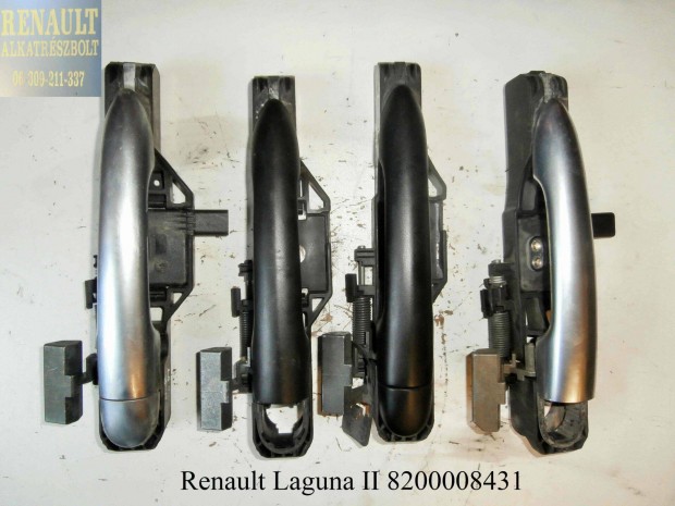 Renault Laguna II jobb kls kilincs kulcsnlkli nyits (hands free)