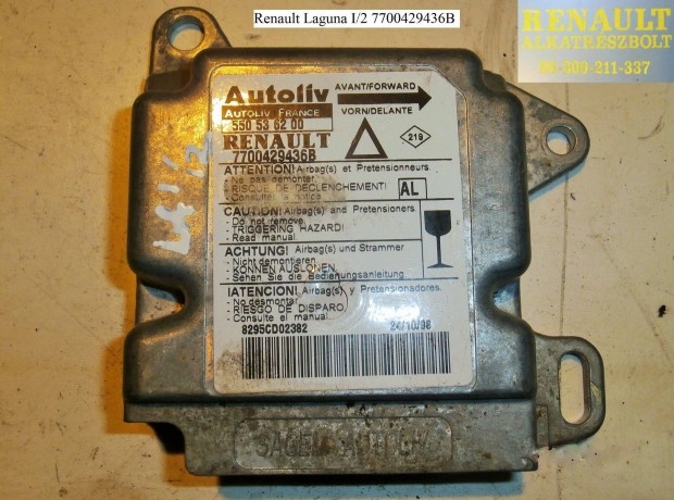 Renault Laguna I/2 lgzsk indt 7700429436B