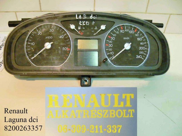 Renault Laguna dci mszerfal 8200263357