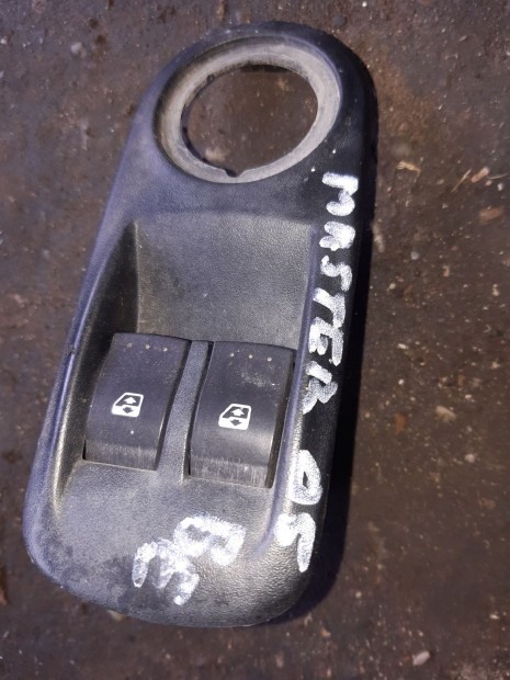 Renault Master 03-10 Bal Első Ablakemelő Kapcsoló