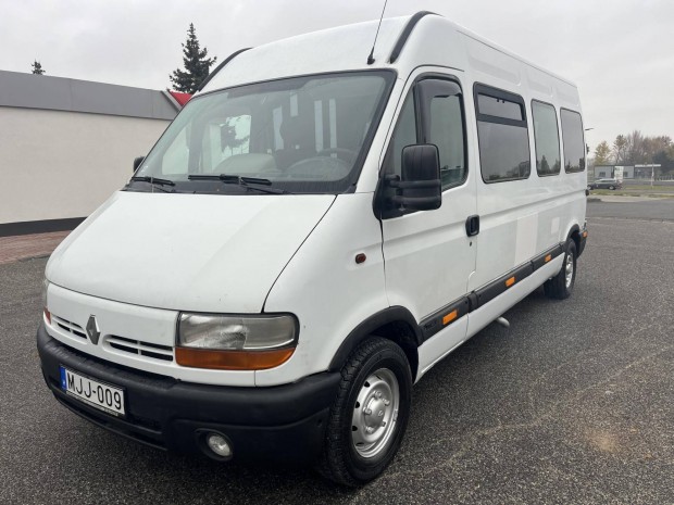 Renault Master 2.5 D L2H2 8szemly.egyedi long...