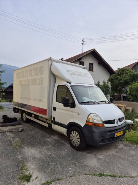 Renault Master 2.5dci kis teherautó rakodórámpával