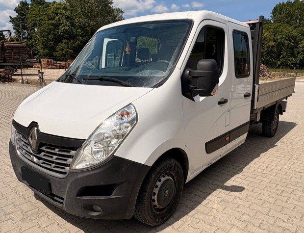 Renault Master Duplakabinos, platós
