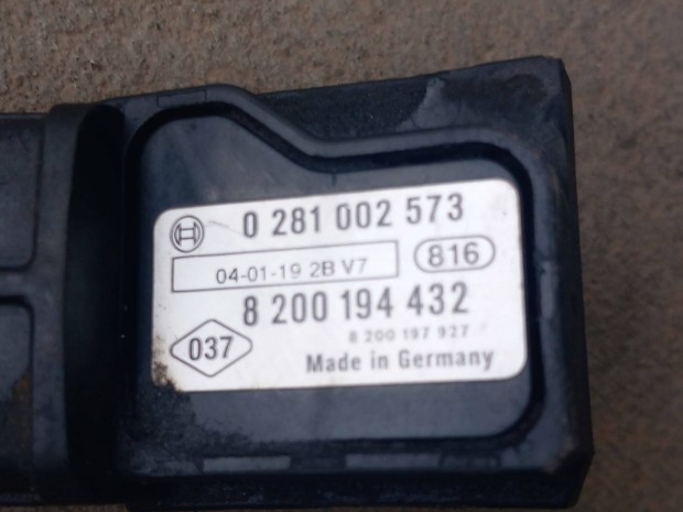 Renault Master Opel Movano 03- Map turbónyomás érzékelő szabályzó 7485