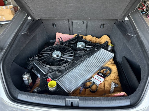 Renault Master hűtő szett ventillátor 2019