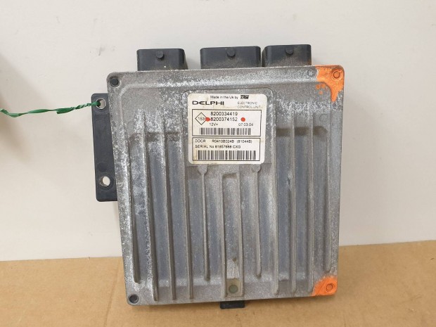 Renault Megane 2, Delphi 8200374152, Ecu, / 902 / motorvezrl