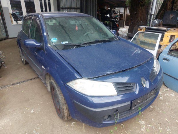 Renault Megane 2 karosszéria elemei kék