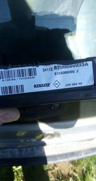 Renault Megane 2 külső biztosíték tábla