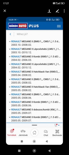Renault Megane 2 lengéscsillapító!