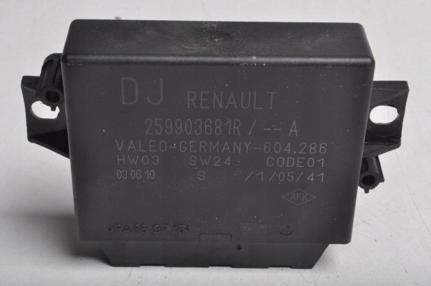 Renault Megane III PDC parkradar vezrl elektronika 259903681R