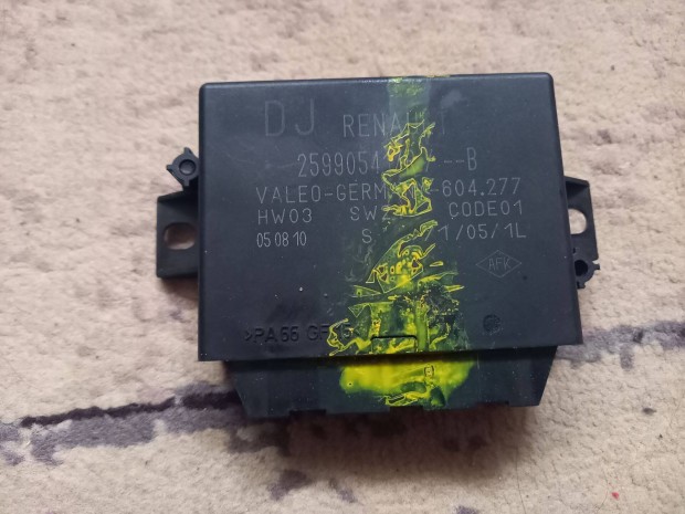 Renault Megane III PDC parkradar vezérlő elektronika 259905417R