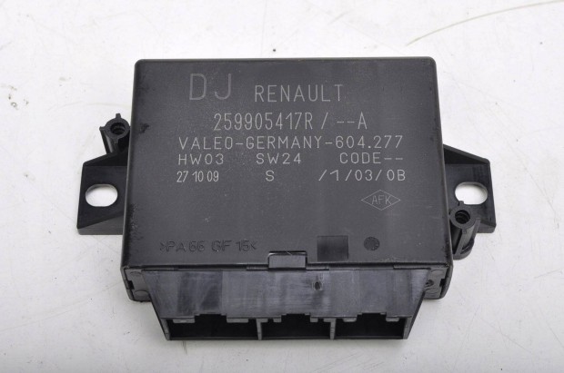 Renault Megane III PDC parkradar vezrl elektronika 259905417R