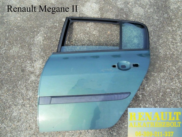 Renault Megane II bal hts ajt