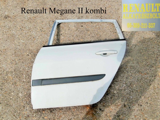 Renault Megane II kombi bal hts ajt