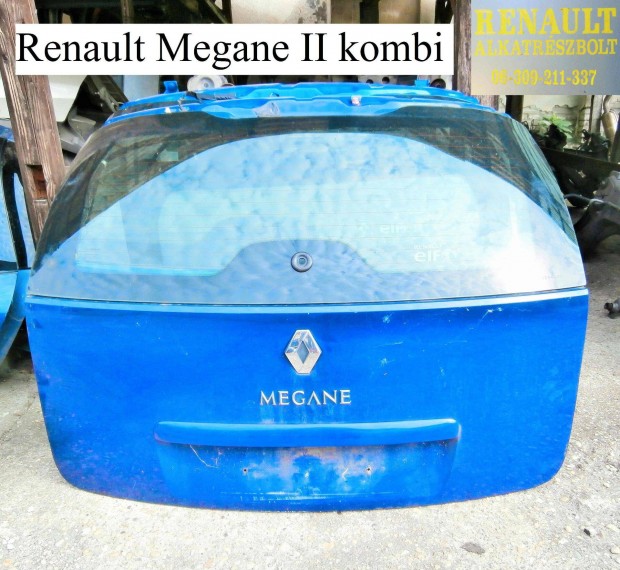 Renault Megane II kombi csomagtr ajt