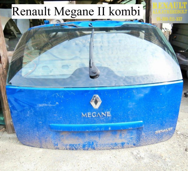 Renault Megane II kombi csomagtr ajt
