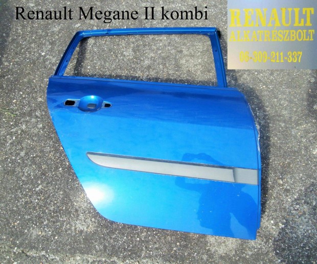 Renault Megane II kombi jobb hts ajt