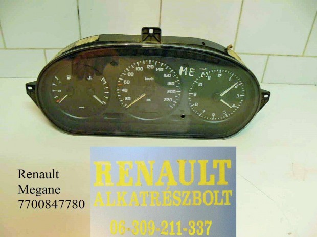 Renault Megane I. mszerfal 7700847780