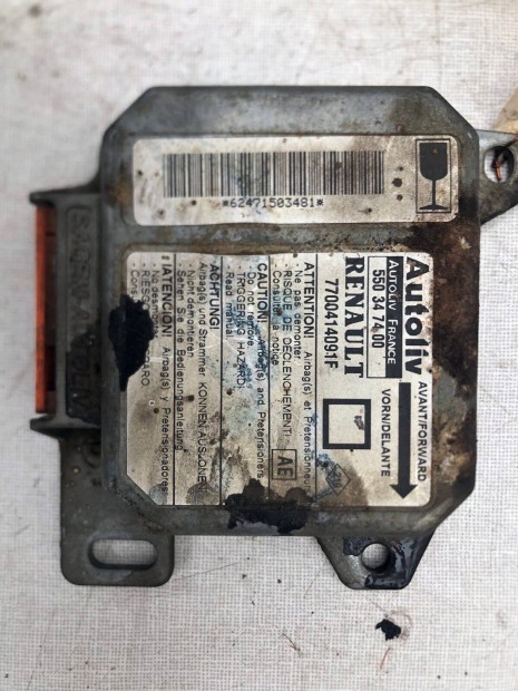 Renault Megane I l�gzs�k vez�rl� egys�g (7700414091F)