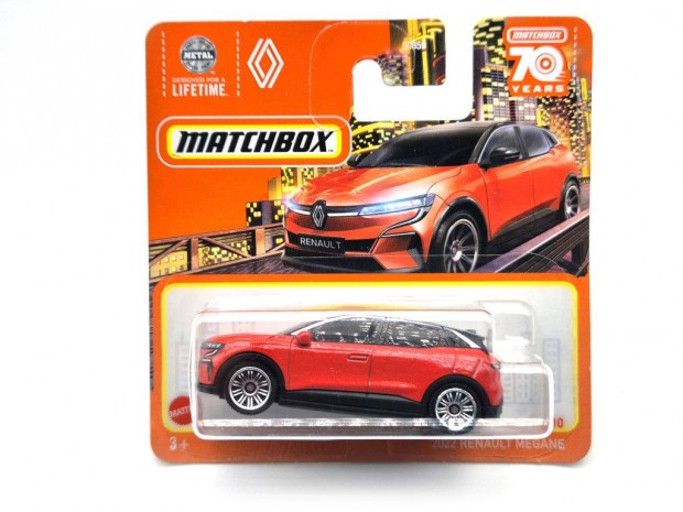 Renault Mégane Megane (2022) - 100/100 - bliszteres - Matchbox - 1:6