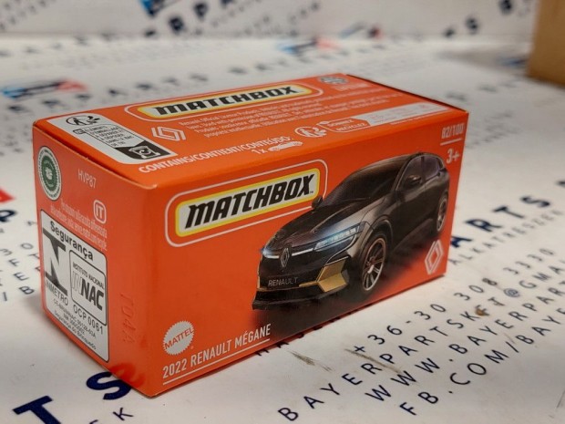 Renault Mgane (2022) - 82/100 - -  Matchbox - 1:64