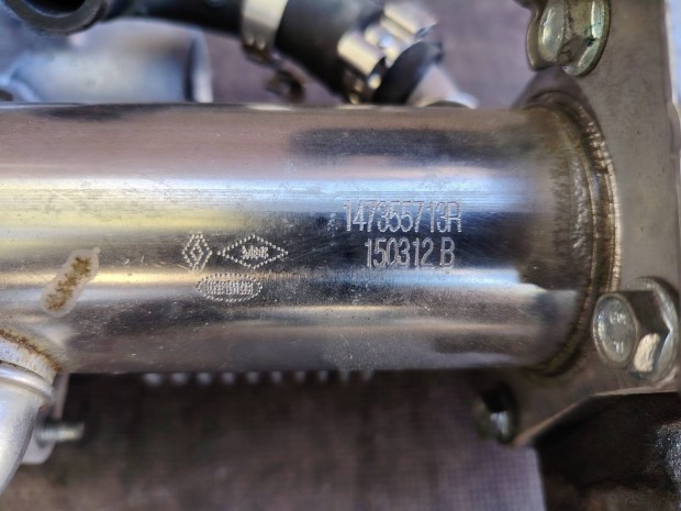 Renault Nissan Dacia EGR hűtő , szelep 147355713R