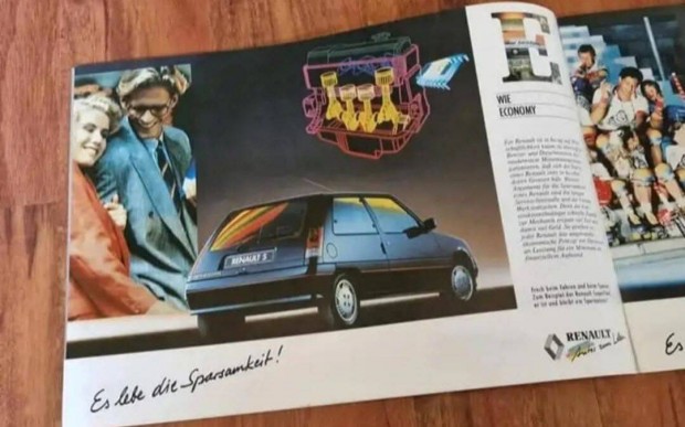 Renault Program Prospektus 1987 5 9 11 21 25 Espace Alpine