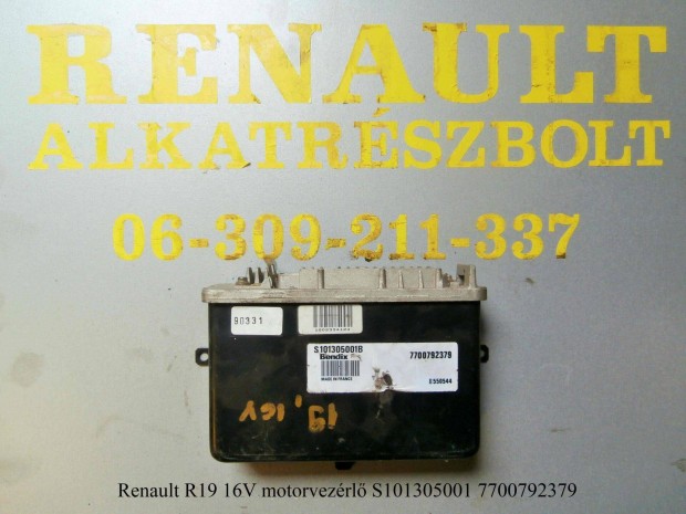 Renault R19 16V motorvezrl S101305001 7700792379