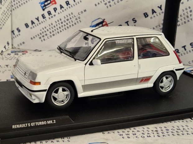 Renault R5 GT TURBO MKII (1989) - fehr -  Solido - 1:18