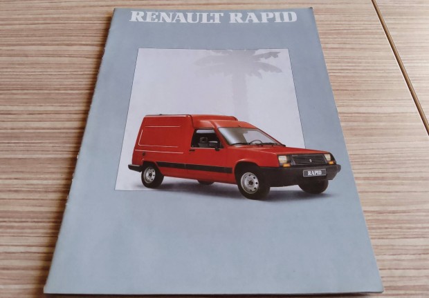 Renault Rapid (1989) prospektus, katalgus.