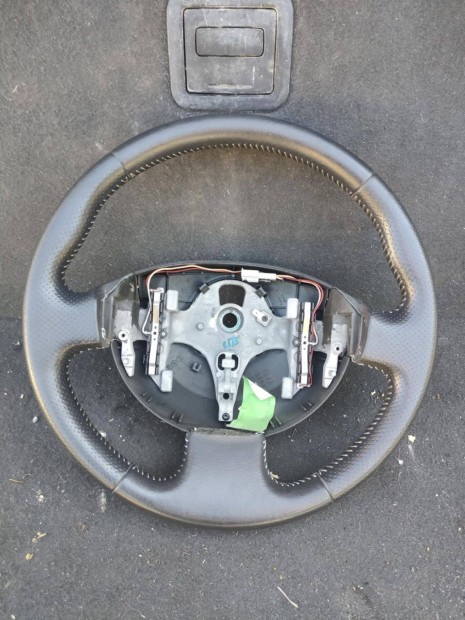 Renault Scenic 2 bőrkormány fekete