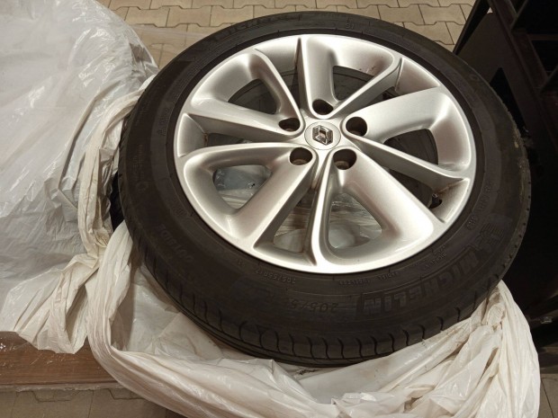Renault Scenic III gyári alufelni 205/55/R17 nyári gumival
