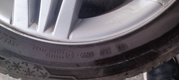 Renault Scenic II alu felniszett,téli gumikkal