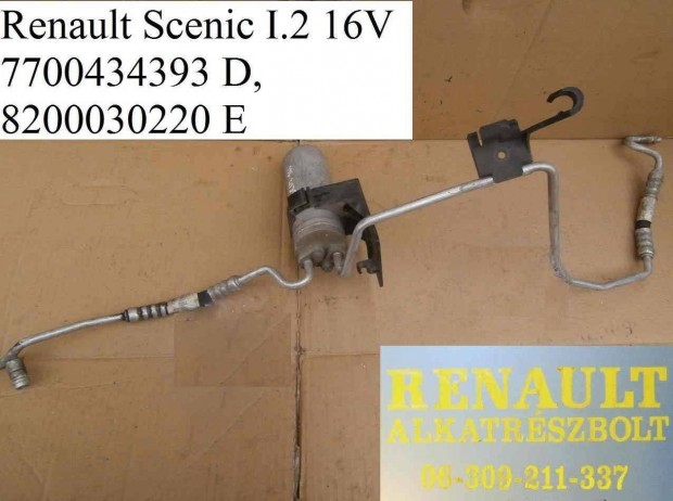 Renault Scenic I/2 16V klmacs 7700434393 D 8200030220 E