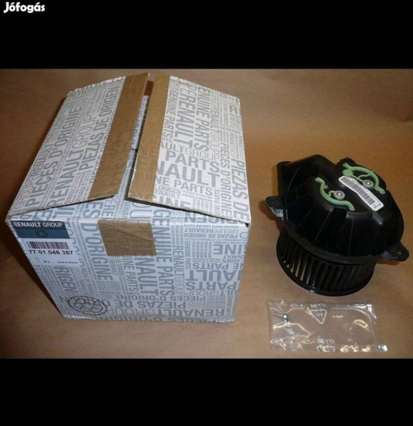 Renault Scenic I fűtő ventilátor 7701048387 új garanciás