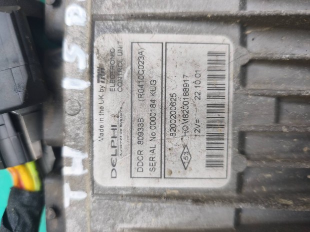 Renault Thalia 1.5 DCI motorvezérlő elektronika