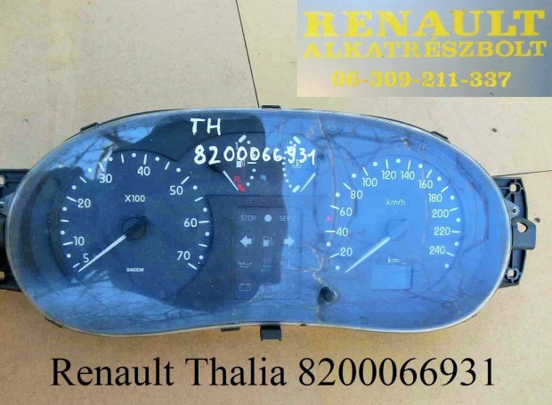 Renault Thalia mszerfal 8200066931