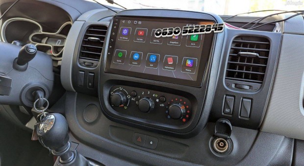 Renault Trafic Android Rdi Multimdia Navigci 9" Kijelz Carplay
