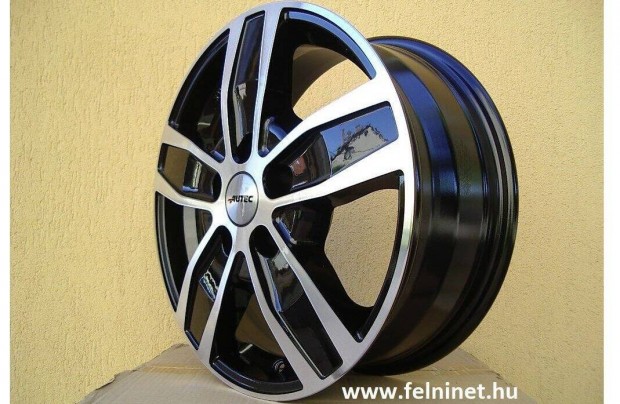 Renault Trafic fekete-polír alufelni 5X114,3 új Autec Quantro 16 col