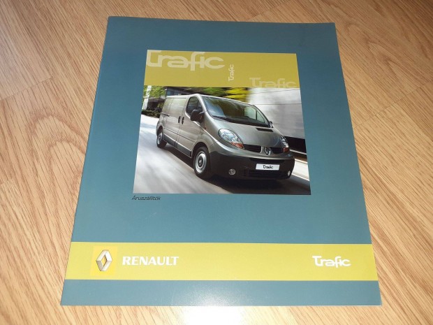 Renault Trafic prospektus - 2006, magyar nyelv
