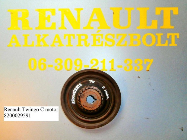 Renault Twingo C motor 8200029591 ftengely kszjtrcsa
