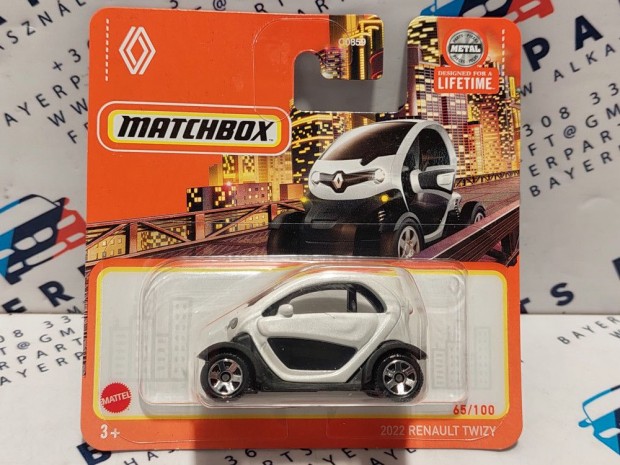 Renault Twizy (2022) - 65/100 - bliszteres -  Matchbox - (2024) - 1:6