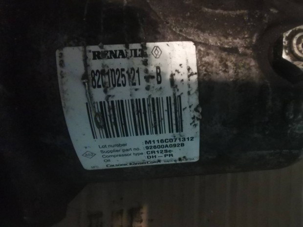 Renault /Dacia 1.5 dci 8201025121 B klimakompresszor 