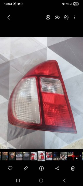 Renault Thalia lámpák
